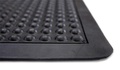 Papírenské zboží - Fáradsággátló szőnyeg "Ergonop", fekete, ergonomikus, 60x90 cm, RS OFFICE