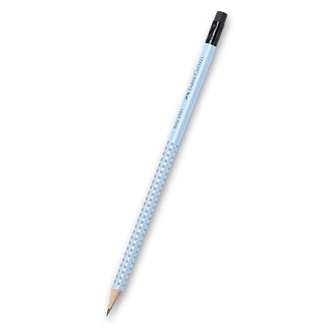 Papírenské zboží - Grafitová tužka Faber-Castell Grip 2001 s pryží tvrdost B, sky blue