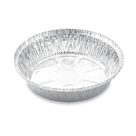 Papírenské zboží - Miska kulatá ALU (1000 ml) průměr 20,7 x 4,4 cm [100 ks]