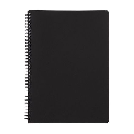 Papírenské zboží - Twin wire blok A5 PP Classic černá