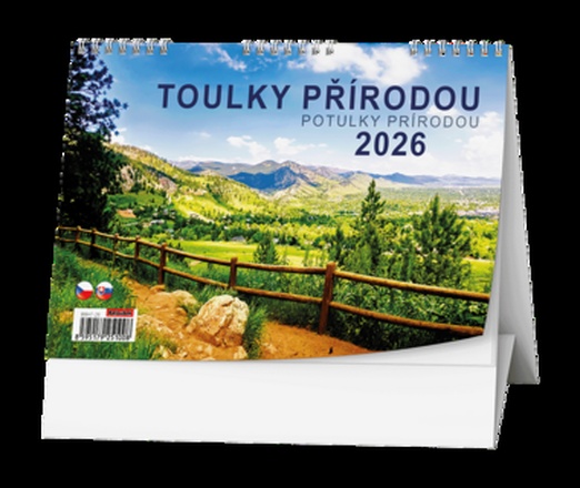 Papírenské zboží - Stolní kalendář - Toulky přírodou