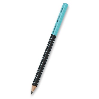 Papírenské zboží - Grafitová tužka Jumbo Grip Two Tone, tyrkysová / černá Faber-Castell 511912