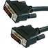 Papírenské zboží - Kábel DVI (24+1) M- DVI (24+1) M, DVI-D (kettős csatlakozó), 3m, fekete