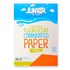 Papírenské zboží - Díszpapír A4 Neon narancssárga hullámos 165 g, 10 db-os készlet