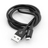 Papírenské zboží - USB-kábel (2.0), USB A M-USB Micro, 1m, fekete, Verbatim, doboz, 48863