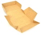 Papírenské zboží - EKO hamburger doboz MAXI kraft 190 × 120 × 105 mm [25 db]