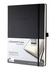 Papírenské zboží - Conceptum jegyzetfüzet, fekete, kemény táblák, A4, vonalas, 194 lap, SIGEL