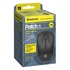 Papírenské zboží - Defender Mouse Patch MS-759, 1000DPI, optikai, 3 tl., 1 kerék, vezetékes USB, fekete, irodai