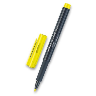 Papírenské zboží - Popisovač Faber-Castell Neon žlutá