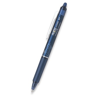 Papírenské zboží - Roller Pilot 2061 FriXion Clicker M 07 modro černý