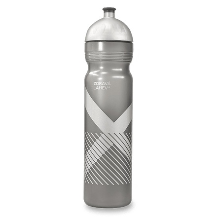 Papírenské zboží - Zdravá lahev SPORT XO 1,0 l stříbrná