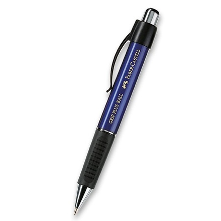 Papírenské zboží - Kuličková tužka Faber-Castell Grip Plus Ball 1407 modrá