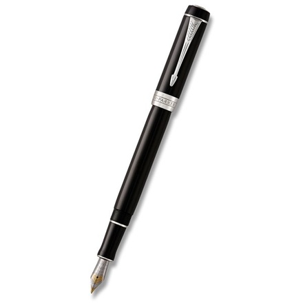 Papírenské zboží - Parker Duofold Classic Black CT hrot F