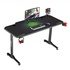 Papírenské zboží - ULTRADESK játékasztal FRAG - GREEN, 140x66 cm, 76 cm, XXL egérpaddal, ultraíróasztallal