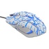 Papírenské zboží - E-Blue Mouse Auroza Gaming, 4000DPI, optikai, 6tl., 1 kerék, vezetékes USB, fehér, gaming, e-