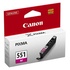 Papírenské zboží - Canon eredeti tinta CLI551M, bíbor, 7 ml, 6510B001, Canon PIXMA iP7250, MG5450, MG6350,