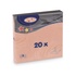Papírenské zboží - Szalvéta (PAP FSC Mix) 3-rétegű barack 33 x 33 cm [20 db]