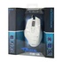 Papírenské zboží - E-Blue Mouse Mazer, 2500 DPI, optikai, 6 tl., 1 kerék, vezetékes USB, fehér, játék