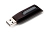 Papírenské zboží - USB flash meghajtó V3, fekete-ezüst, 256 GB, USB 3.0, 80/25 MB/s, SZÓ,