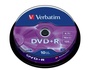 Papírenské zboží - DVD+R 4,7 GB, 16x, AZO, szó szerinti, 10 torta