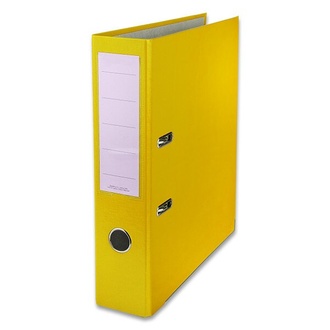 Papírenské zboží - Pákový pořadač Office Assistance A4, 75 mm, žlutý