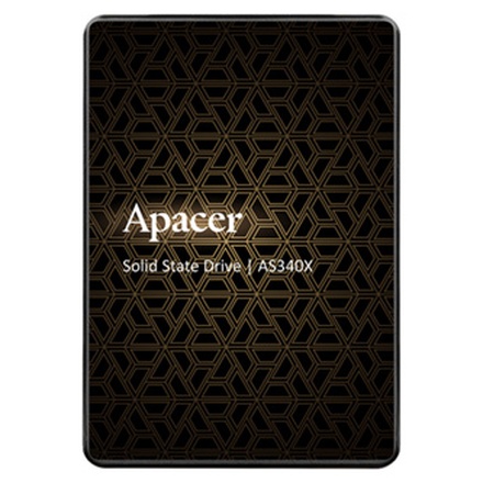 Papírenské zboží - Interní disk SSD Apacer 2.5", SATA III 6Gb/s, 240GB, AS340, AP240GAS340XC-1, 550 MB/s-R,