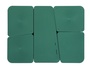 Papírenské zboží - Műanyag irodakészlet Lucky készlet CONCORDE Eco, 7 db, zöld