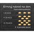 Papírenské zboží - SMOOKIES Premium HONEY - mézes keksz 100% humán minőségű, 200g