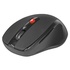 Papírenské zboží - Defender Mouse Ultra MM-315, 1600DPI, optikai, 6tl., 1 kerék, vezeték nélküli, fekete, 1 db AA