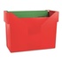 Papírenské zboží - Tároló tányérokhoz, piros, műanyag, akasztótányérok 5 db, DANAU