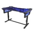 Papírenské zboží - E-Blue játékasztal EGT004BK, 135x78,5cm, 72-91,2cm, RGB háttérvilágítás, állítható magasságú,