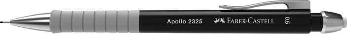 Papírenské zboží - Apollo mechanikus ceruza, 0,5 mm, fekete Faber-Castell 232504