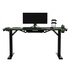 Papírenské zboží - ULTRADESK játékasztal FORCE - zöld, 166x70 cm, 76,5 cm, XXL egérpaddal, tartóval