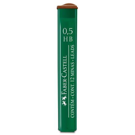 Papírenské zboží - Grafitové tuhy 0.5mm HB Faber Castell 521500