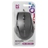 Papírenské zboží - Defender Mouse Accura MM-362, 1600DPI, optikai, 6tl., 1 kerék, vezetékes USB, fekete, irodai