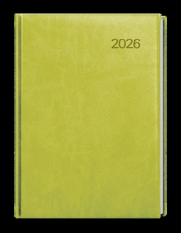 Papírenské zboží - Denní diář - David - Vivella - A5 - zelená