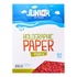 Papírenské zboží - Díszpapír A4 10 db piros holografikus 250 g