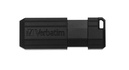 Papírenské zboží - 32 GB USB Flash 2.0, 11/8MB/sec, Pin Stripe, VERBATIM, fekete