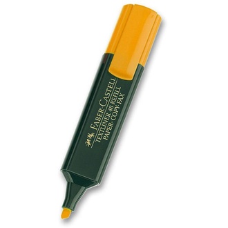 Papírenské zboží - Zvýrazňovač Faber-Castell Textliner 1548 oranžový