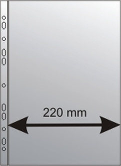Papírenské zboží - Euroobal A4 U MAXI PP eurozáv. krupička, 150mic. 220x311mm [25 ks]