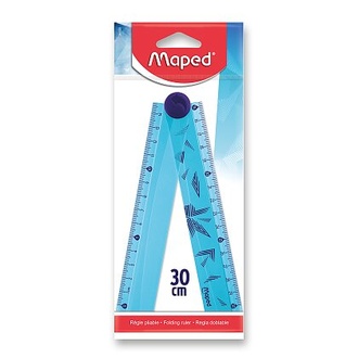 Papírenské zboží - Skládací pravítko Maped Arctic - 15/30 cm