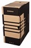 Papírenské zboží - Archív doboz, barna, karton, A4, 155 mm, DUNA