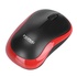 Papírenské zboží - Marvo Mouse DWM100RD, 1000 DPI, 2,4 [GHz], optika, 3 tl., 1 kerék, vezeték nélküli, fekete-piros