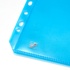 Papírenské zboží - Iratgyűjtő cipzárral A4 euro zsanér kék