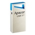Papírenské zboží - Apacer USB flash meghajtó, USB 3.0 (3.2 Gen 1), 128 GB, AH155, ezüst, AP128GAH155U-1, USB A