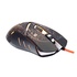 Papírenské zboží - Defender Mouse Alfa GM-703L, 3200DPI, optikai, 6tl., 1 kerék, vezetékes USB, fekete, játék,