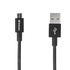 Papírenské zboží - USB-kábel (2.0), USB A M-USB Micro, 1m, fekete, Verbatim, doboz, 48863