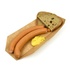 Papírenské zboží - Hot dog EKO nyitott, kraft, 250 x 60 x 40 mm, [50 db]