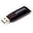 Papírenské zboží - Verbatim USB flash meghajtó, USB 3.0 (3.2 Gen 1), 32 GB, V3, Store N Go, fekete, 49173, USB A,