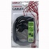 Papírenské zboží - Hálózati kábel 230V tápegység, CEE7 (dugó)-C13, 3m, VDE jóváhagyással, fekete, embléma